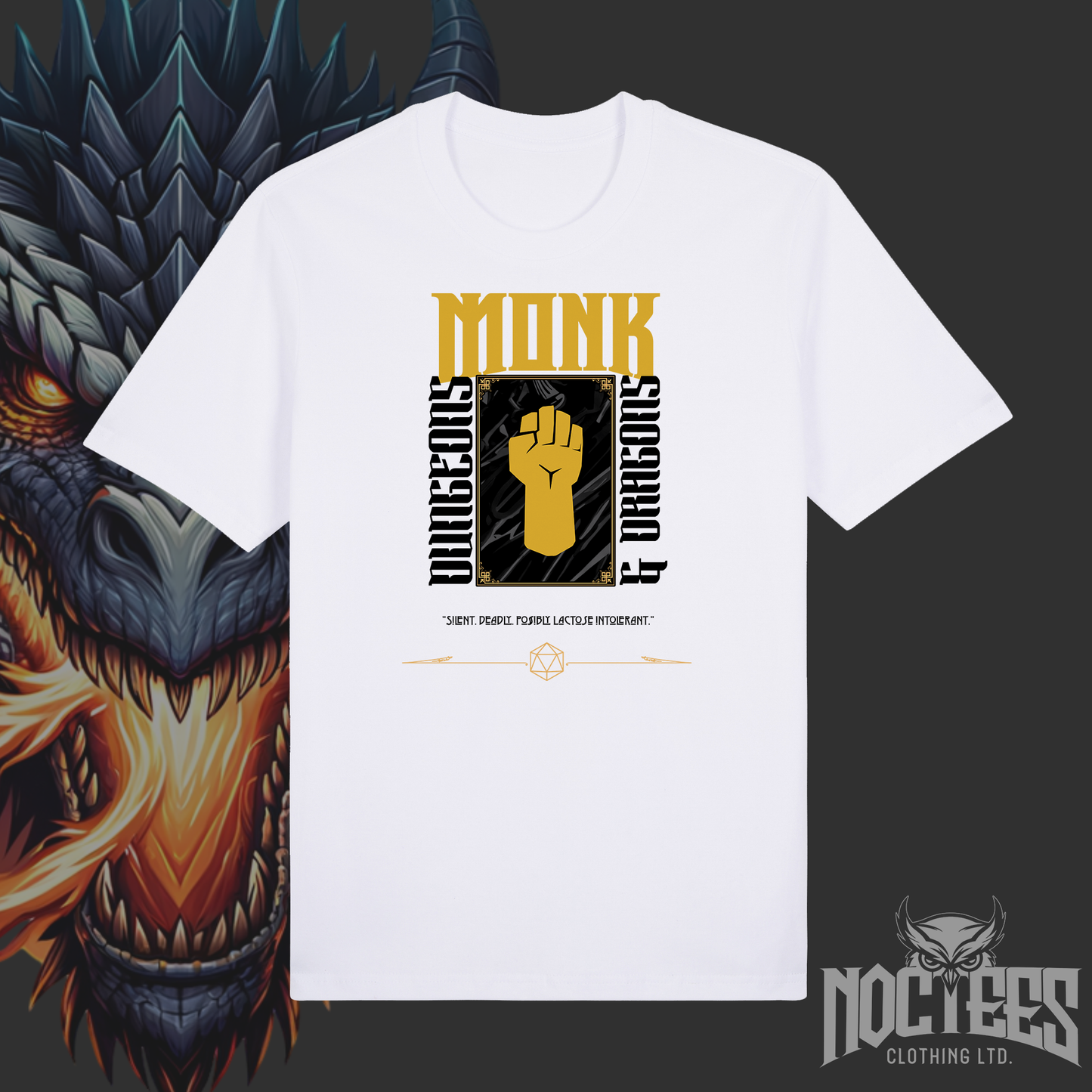 Monk T-Shirt – Peace Through Punches