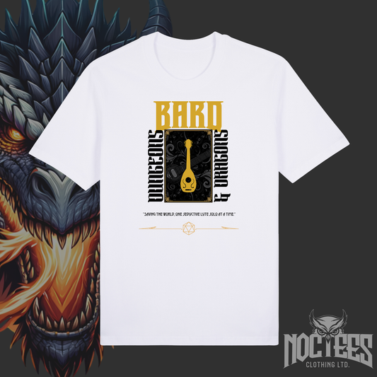 Bard T-Shirt – When words fail, play louder.