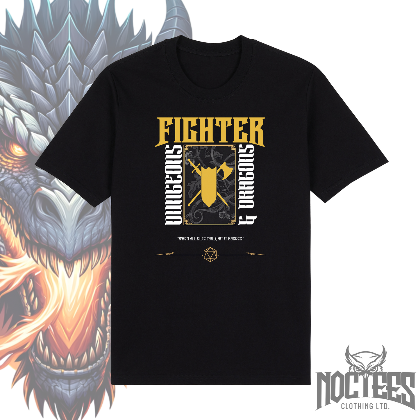 Fighter T-Shirt – Simple. Effective. Terrifying.
