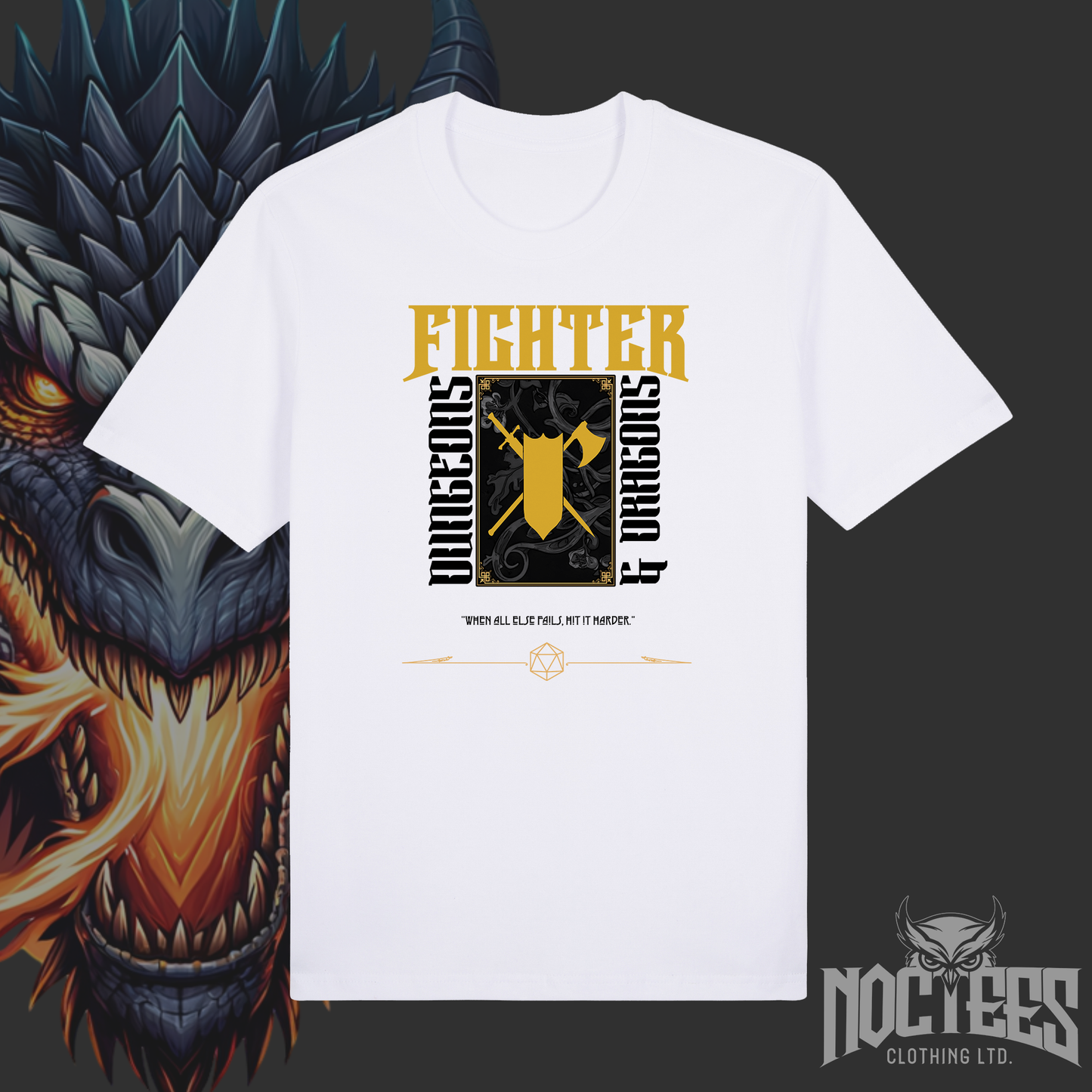 Fighter T-Shirt – Simple. Effective. Terrifying.
